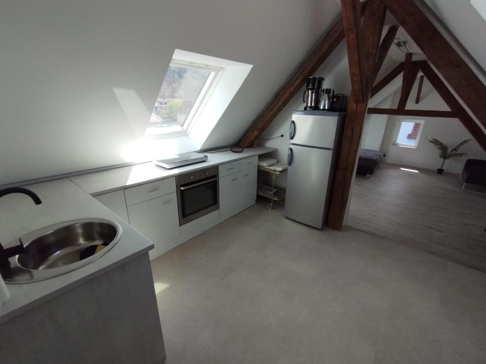 Loft Apartment Am Bahnhof Albstadt Exteriör bild