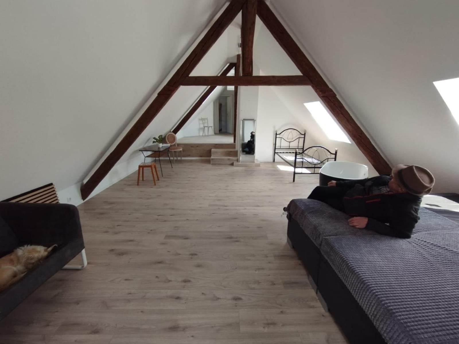 Loft Apartment Am Bahnhof Albstadt Exteriör bild